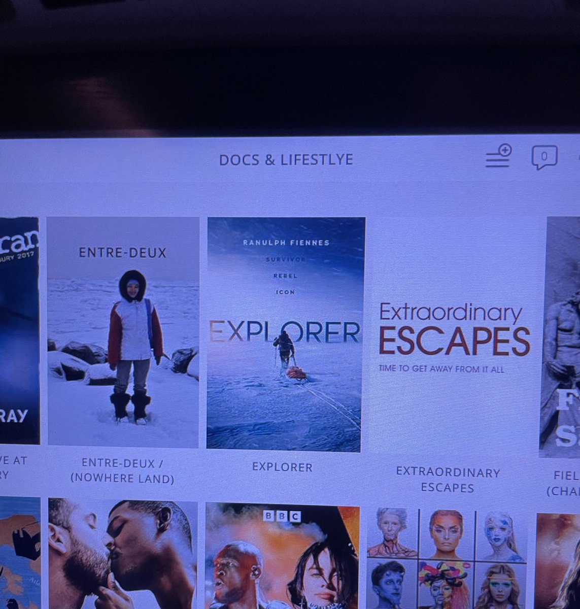 CapitalsCommas's tweet photo. The media system on an @AirCanada flight… #sacktheproofreader https://t.co/hxadMIY1fW