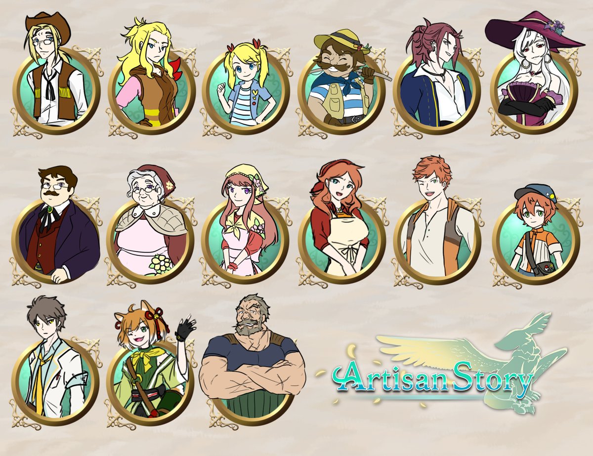 Artisan Story 🌱 Now On Steam Early Access ✨ tweet media