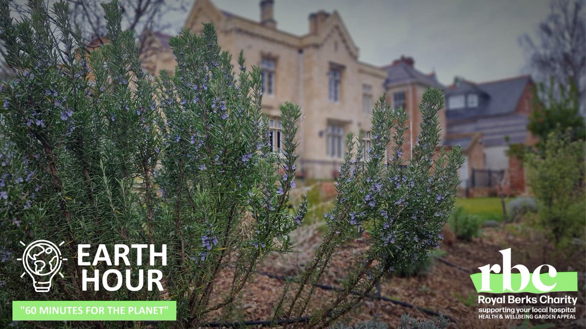 RoyalBerksChar's tweet photo. Being in nature is one of the best ways to appreciate our planet &amp; be inspired to protect it, we have launched an appeal this week to help us raise £300,000 for our Health &amp; Wellbeing Garden - donate to the appeal this #EarthHour.

Visit: https://t.co/eQXfoOCUA6 https://t.co/9iJpsQh1v0