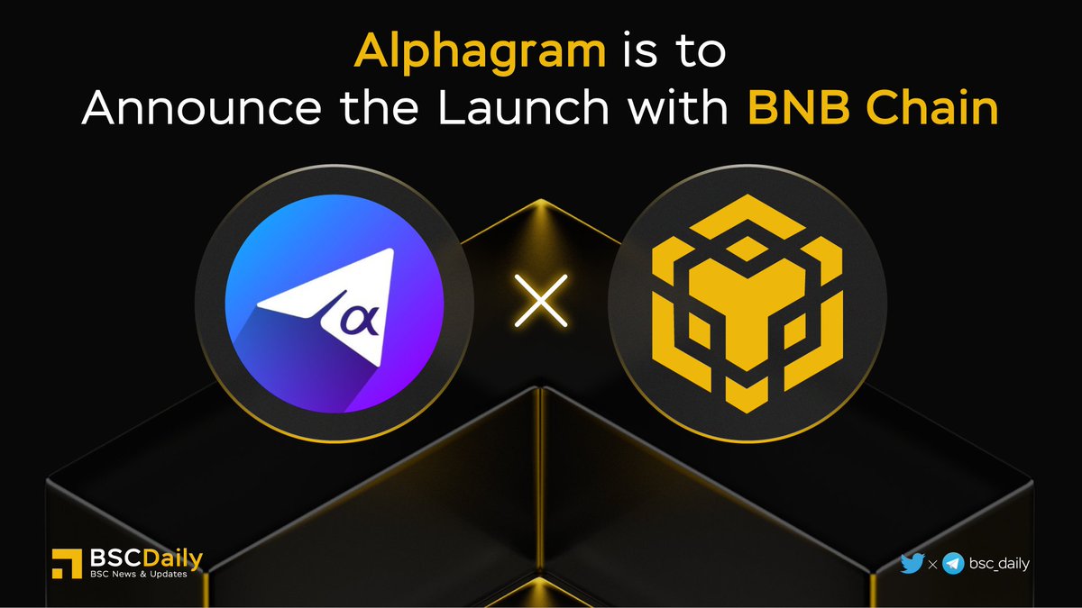 bsc_daily's tweet photo. 🎉 @alphagramapp is to Announce the Launch with @BNBCHAIN 🧬
#Alphagram - Gaining your #Web3 social advantages on Telegram by alphagram social wallet🔥
In the alphagram, after connecting your crypto wallet, you can transfer $BNB directly to your chat partner in a chat room🤝 https://t.co/xMufV8WUli