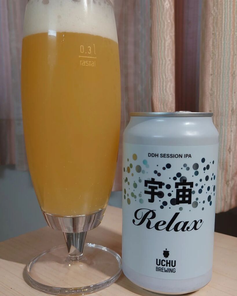 waiichi8's tweet photo. Relax #リラックス #クラフトビール #DDHSessionIPA #4.5% #Mosaic,Citra,Eclipse #山梨県 #UchuBrewing #うちゅうブルーイング https://t.co/DFsqzk9fAv https://t.co/2GgzK8rHfM