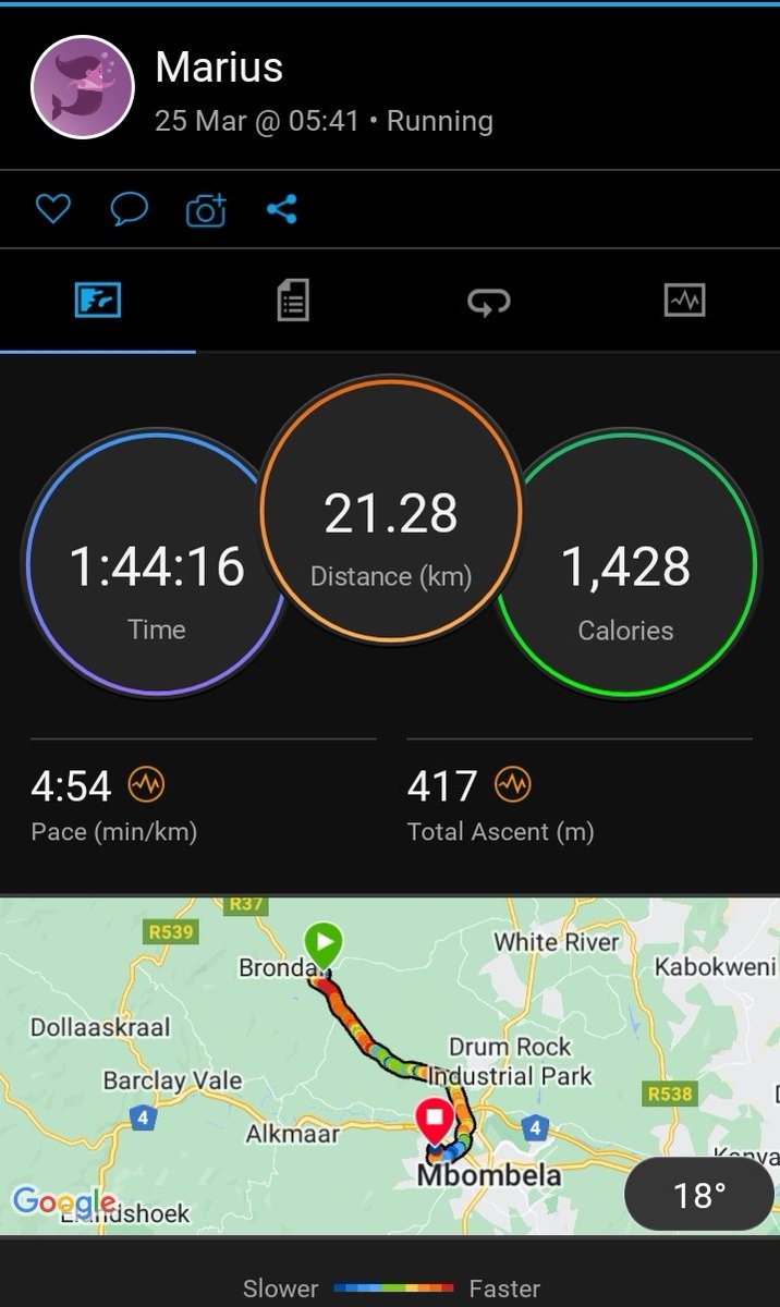 Sub3Dreamer1's tweet photo. The legs were just not enough for the last few km's
#running https://t.co/gnki6yWkdZ