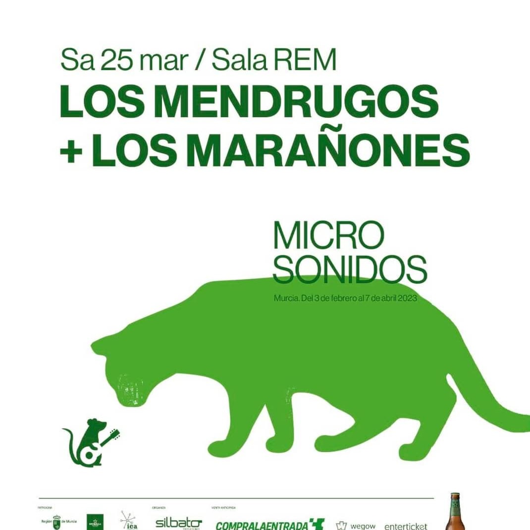 Esta noche, <a href="/losmaranones/">Los Marañones</a> y #losmendrugos en <a href="/SalaRem/">Sala REM</a>, Murcia, dentro del festival <a href="/microsonidos_/">Microsonidos</a> <a href="/Silbato_Murcia/">Silbato Producciones</a>. ¡Allí nos vemos!