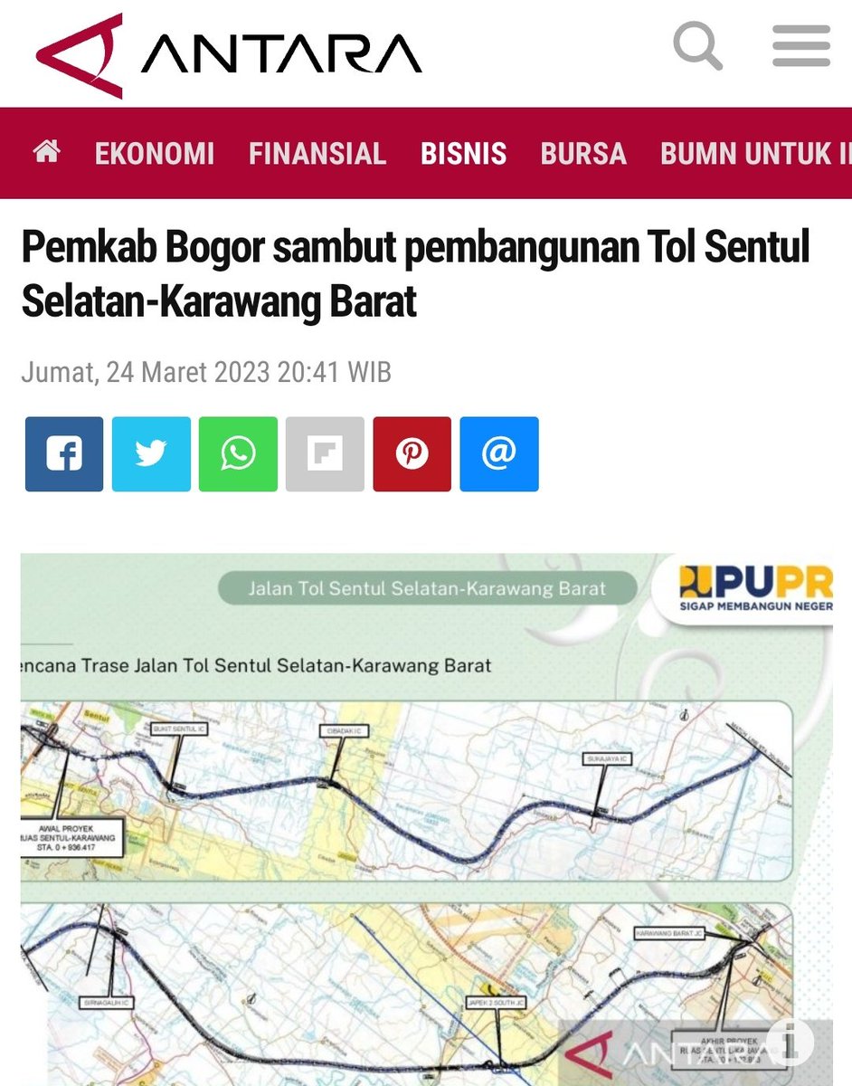Selamat tinggal Jalan raya Citeureup - Gunung Putri - Cileungsi.

Kendaraan pribadi maupun angkutan umum seperti Bus mungkin punya opsi lebih cepat ketimbang lewat Jakarta/Gunung Putri.