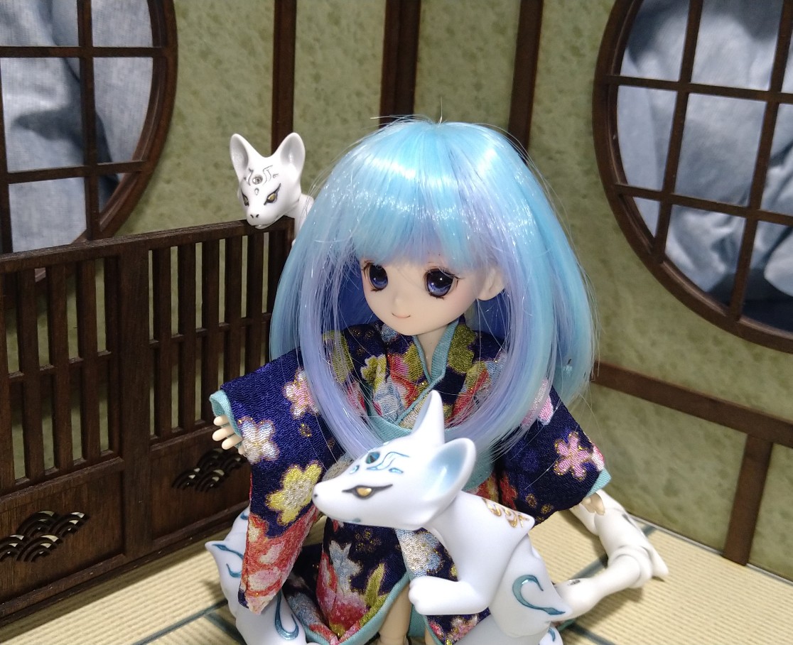 Leticia_Night's tweet photo. 待ちに待った管狐さん到着しました！
額のスワロがキラキラ素敵です✨
ありがとうございますっm(_ _)m https://t.co/uvJyrWrE6D
