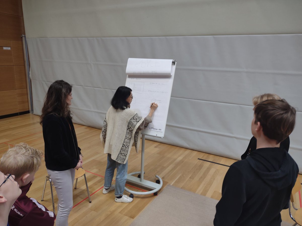 Putting ideas into action here <a href="/FISChangemakers/">FIS Changemakers</a> Here, creating a physical space in schools to support #mental health. ⬆️ education and support / ⬇️ stigma.