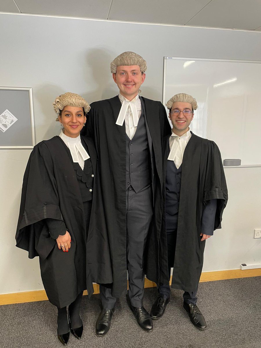 wordbiscuit's tweet photo. The toughest Saturday court appearance going today - @2BedfordRow Pupils Mock Trial 2023 - Good luck to @Omar_Sabbagh97, @HudaSMMusa, and Jack Coyne! https://t.co/QsMhviJrGm