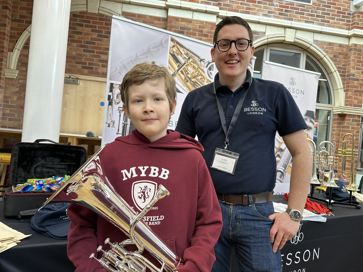 4barsrest.com (@4barsrest) on Twitter photo #youthchamps23 Emergency averted! Ollie of Macclesfield Youth Training Band got to play on a new Prodige baritone thanks to sponsors <a href="/BessonLondon/">Besson Brass</a> after his valve stuck on his old instrument. He played brilliantly too! #youthchamps23 Emergency averted! Ollie of Macclesfield Youth Training Band got to play on a new Prodige baritone thanks to sponsors <a href="/BessonLondon/">Besson Brass</a> after his valve stuck on his old instrument. He played brilliantly too!