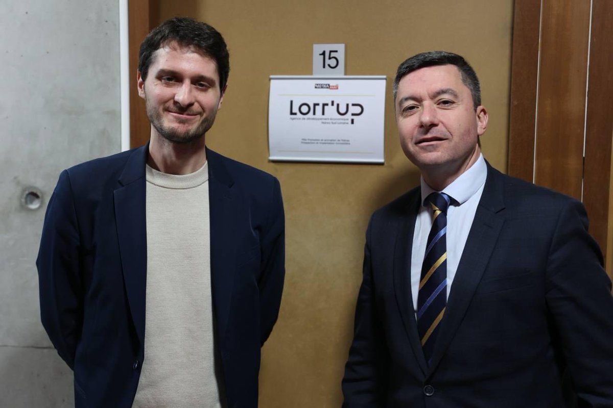 📍 <a href="/LorrUp/">Lorr' Up</a> : l' Agence de développement économique #Nancy de la Meurthe-et-Moselle, placée sous l’autorité de son dynamique Directeur général, Charly LALO.