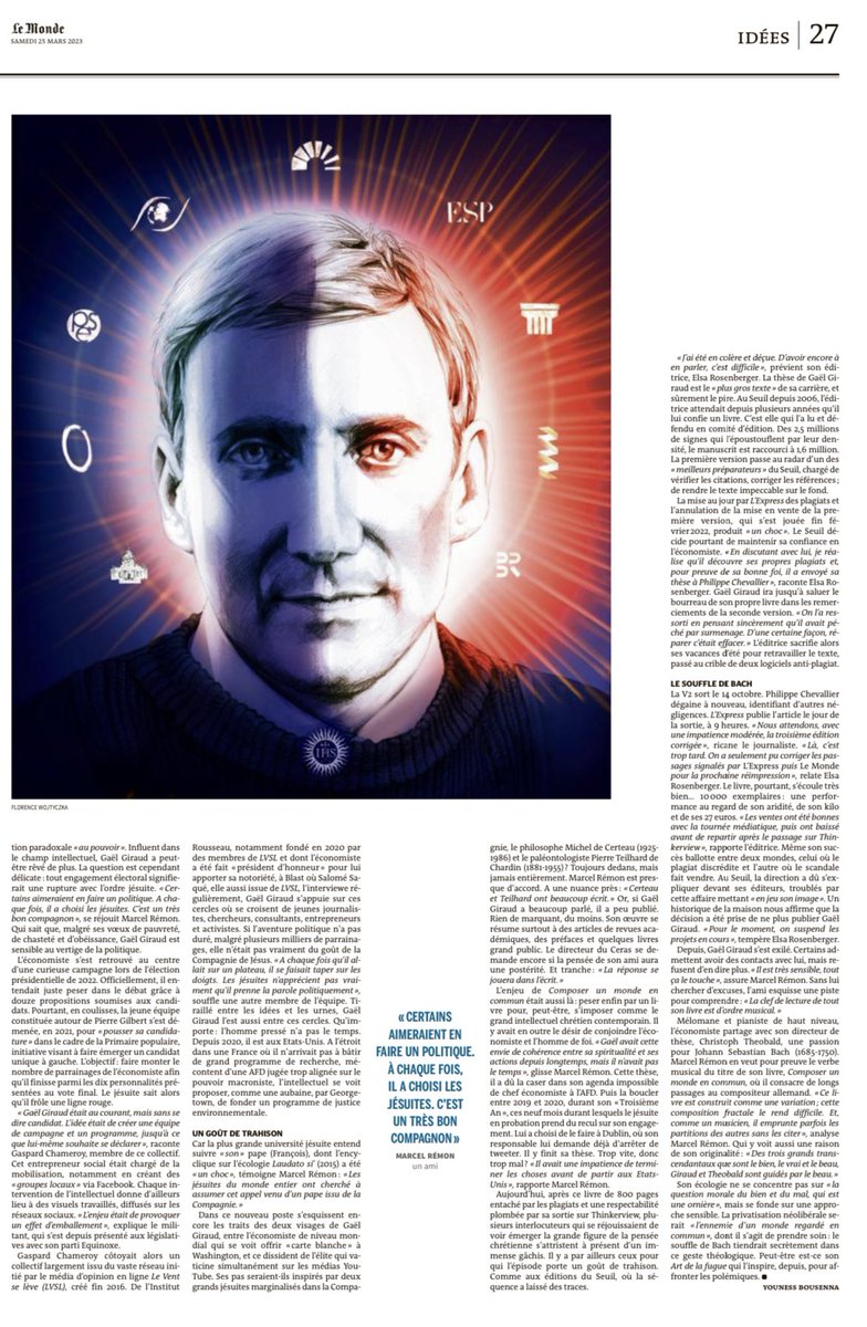 philozoom's tweet photo. Le cas Gaël Giraud dans « Le Monde »
#economie #jesuite #plagiat https://t.co/fotyEHoMVI
