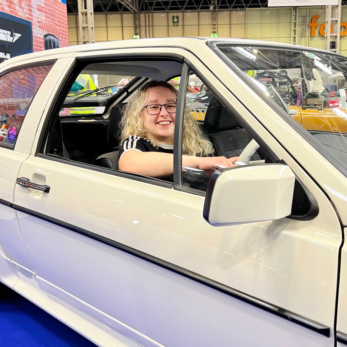 📣 Visit our Bright Young Spark, the wonderful Katie Bushell - @wrenching_wench - and her fantastic #VWScirocco at the Lancaster Insurance stand!

🚘 Katie will also appear on stage at 12:45pm 🎉

 #classicvw @PracticalClass @NECRestoShow