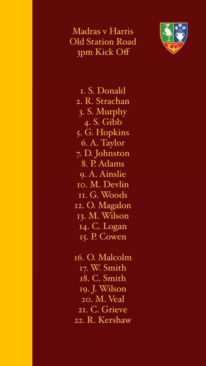 Harris Rugby tweet media