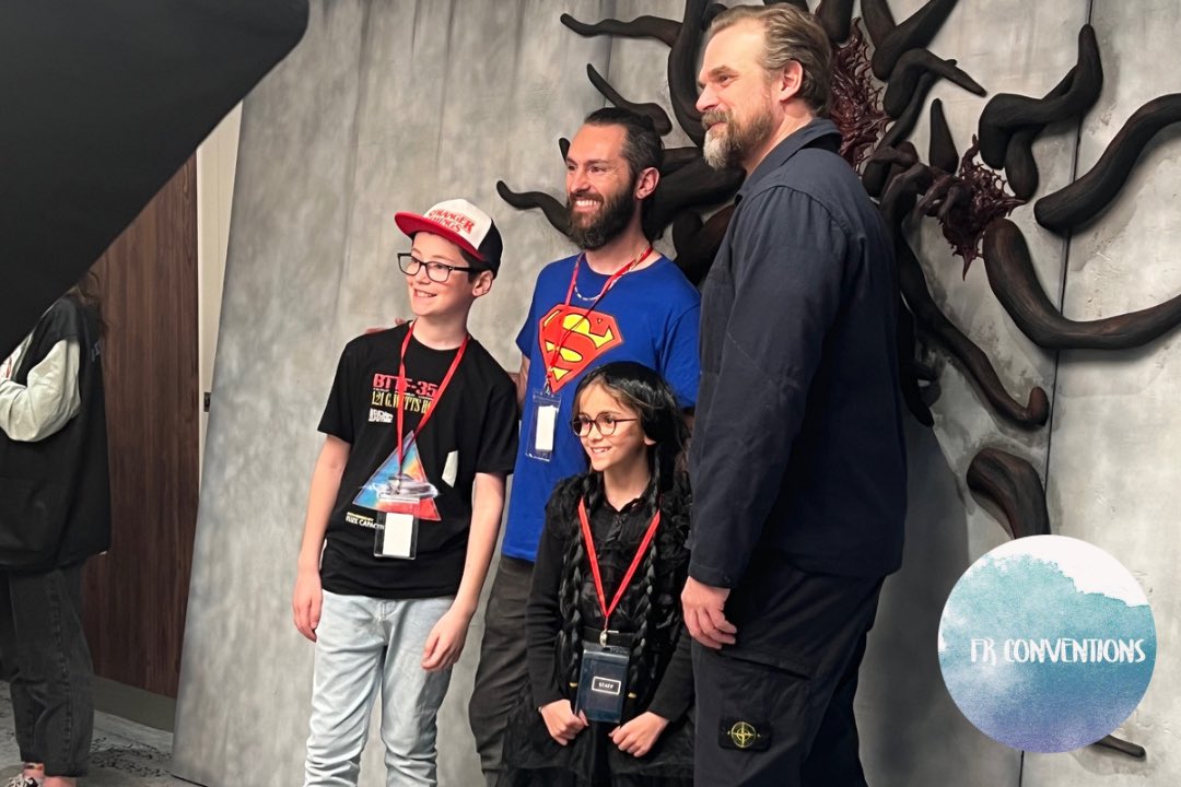 FrConventions's tweet image. David est en compagnie de Vecna #DIFParis