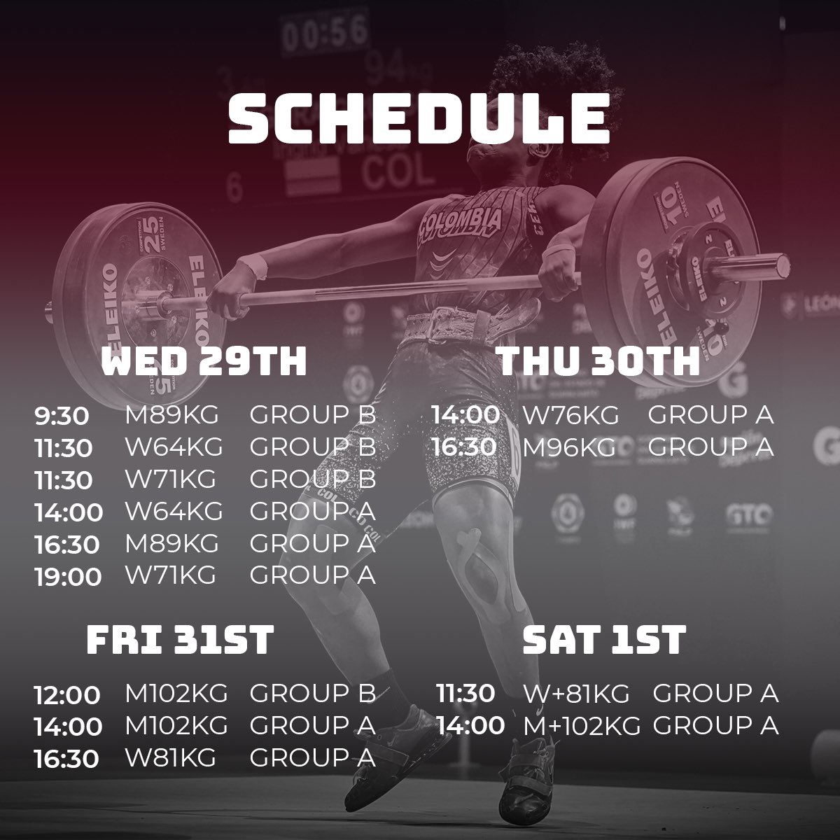 International Weightlifting Federation tweet media
