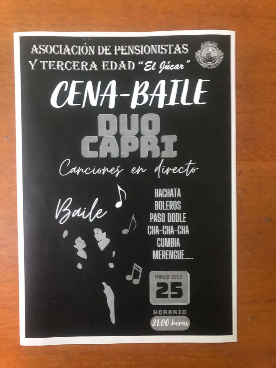 La asociación de jubilados y pensionistas El Júcar celebró ayer con una merienda la inauguración de la nueva gerencia del bar a cargo de Paco Chillaron.

Las concejales del PP, Marisa Escriba y Ana Jover asistieron a tan entrañable acto.