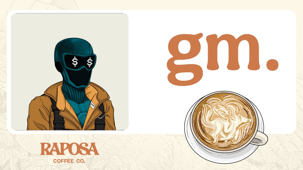 tav_logos's tweet image. GM from @RaposaCoffeeCo #kups 

Good day to @simmplelabsnft, @FunGuyzNFT, @NekozumaNFT and @mindfolkART holders! 

🎩🍄⚡️🪓

#FunFam #KeepItSimmple #ChopChop #NKZMStrongetTogether