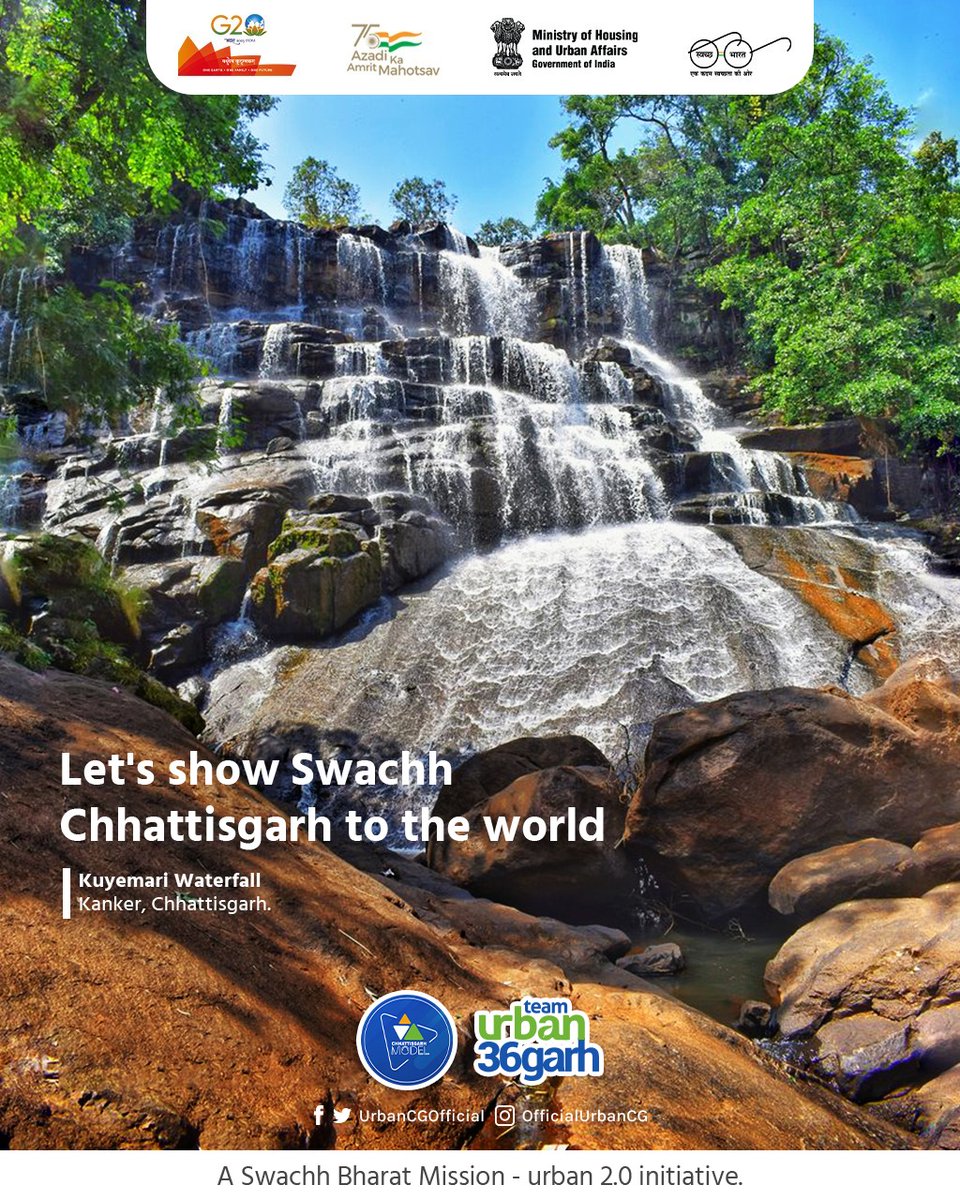 UrbanCGOfficial's tweet photo. The World is watching us. It is our utmost responsibility to show them a #SwachhChhattisgarh. Let's not litter our waste and dump it into the dustbins by #SegregatingWet and #DryWaste.🤗
@KankerDistrict
.
.
.
#JagruktaKeDoRang
@SwachhBharatGov
@SwachSurvekshan
#urbanchhattisgarh https://t.co/bWUSJra7OH