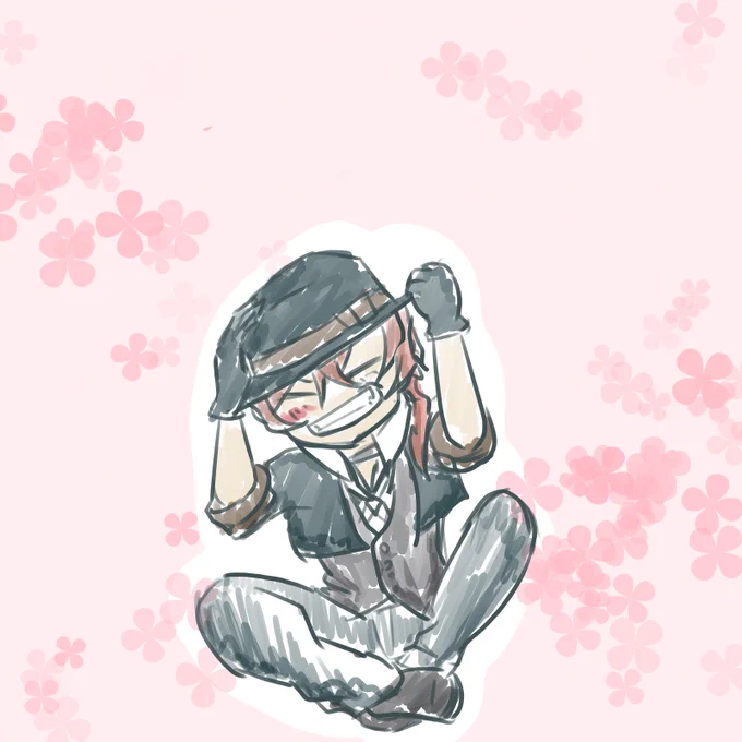 #唐突に5年前のイラストを載せる見た人もやる
2018ねんは二次創作はじめた年だあ～～～当時はこれでもがんばってたんよ 