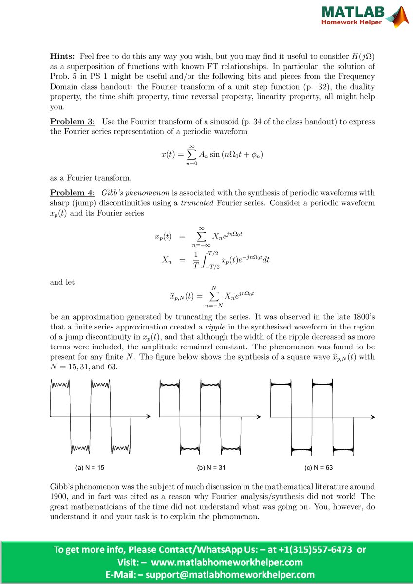 matlabhwhelper's tweet image. Our experts will guide you to write your MATLAB homework. They are available 24x7 to help you. They always provide error-free and easy-to-understand solutions.
Visit:- bit.ly/3bjMqGB

#education #matlabhomeworkhelp #students #studytips #writemymatlabhomework #university