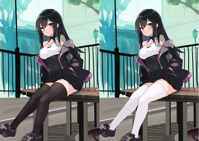 新規イラストアンケ② ニーソ
※アンケはリプにつづきます 