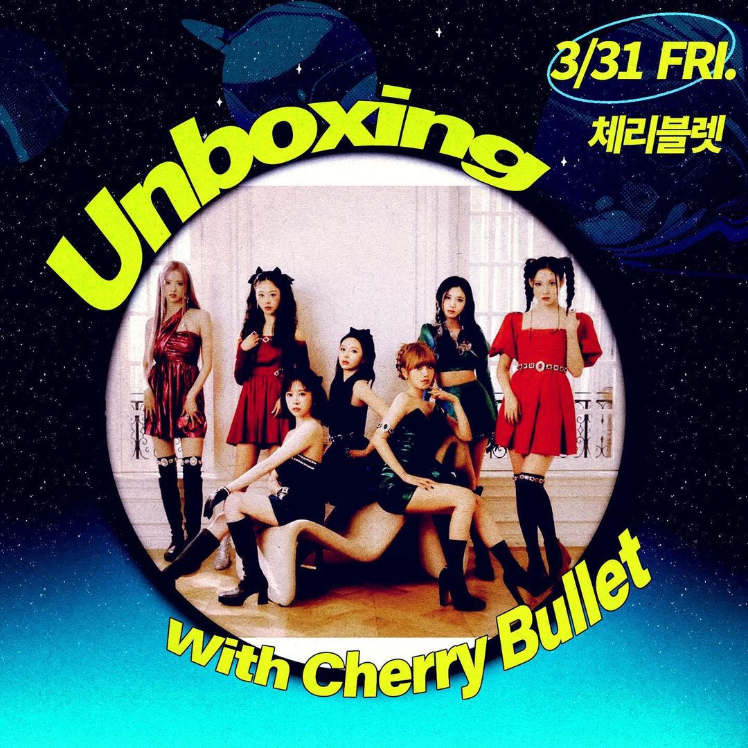 CherryBulletInt's tweet photo. Cherry Bullet will be guesting on Station Z #UNBOXING on March 31st

🍒 https://t.co/4UhswLVFRJ

#CherryBullet #체리블렛 #CherryDash #POW #PlayOnTheWorld @cherrybullet https://t.co/IK9ePpg1pC