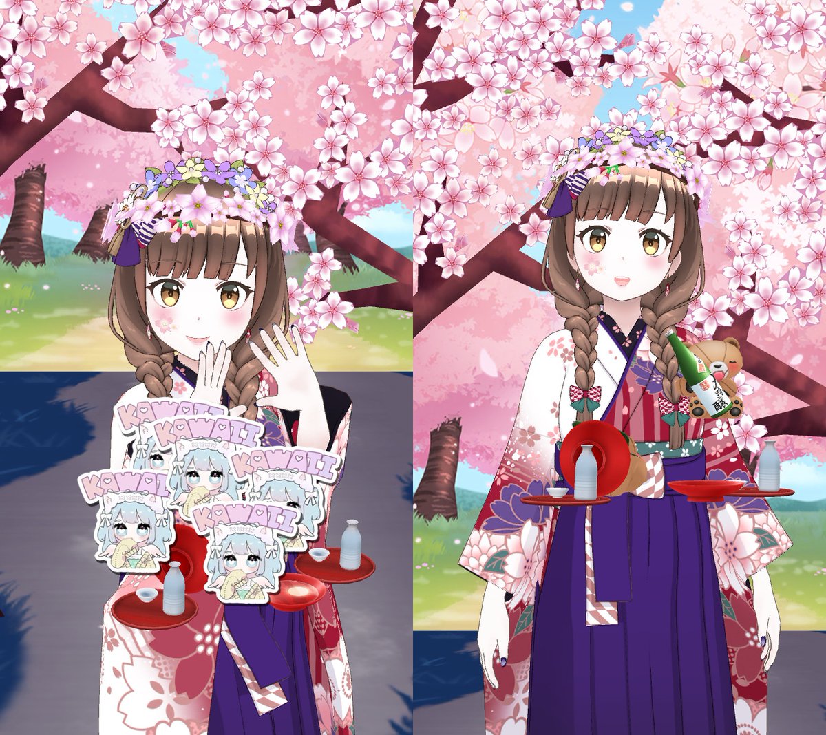 ClassRep05's tweet photo. 昨日(3月24日(金))🌸#REALITYお花見🍶🍺ジュースですよ🙃ギフトいっぱい😊いいね💕も感謝🙏🙏🙏#REALITYワールド 大ジャンプなくなった?😭#うめきた #JR西日本
Thx🙏🙏🙏for your so many gifts😊& likes💕#REALITY_FlowerViewing #REALITY #REALITYWorld #REALITYWorlds #Umekita #JRWest https://t.co/lsdnOFMFxp