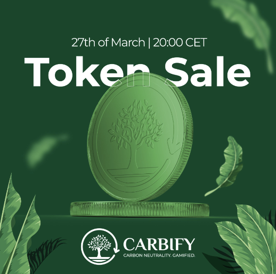CuratedByR's tweet photo. Here's a thread on why I think you should check the token sale for @Carbify_io on March 27th; It is open for all to participate.

They are one of my top picks for #RealYield and #Refi if these narratives lift off 👇 https://t.co/UG9qSN72WH