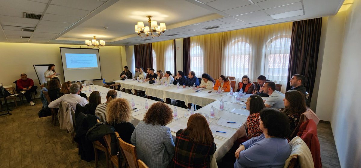 KosovaBethany's tweet photo. Within the raising of professional capacities and strengthening the role of EPRBM(TPDR), Bethany organizes 2 day training for the staff of LC, Schools, CSW, DoE and MCO on topics ,, Supporting Continued Access to and Retention in Public Education".
@UNICEFKosovo @USAIDKosovo https://t.co/SAYnnvKgFh