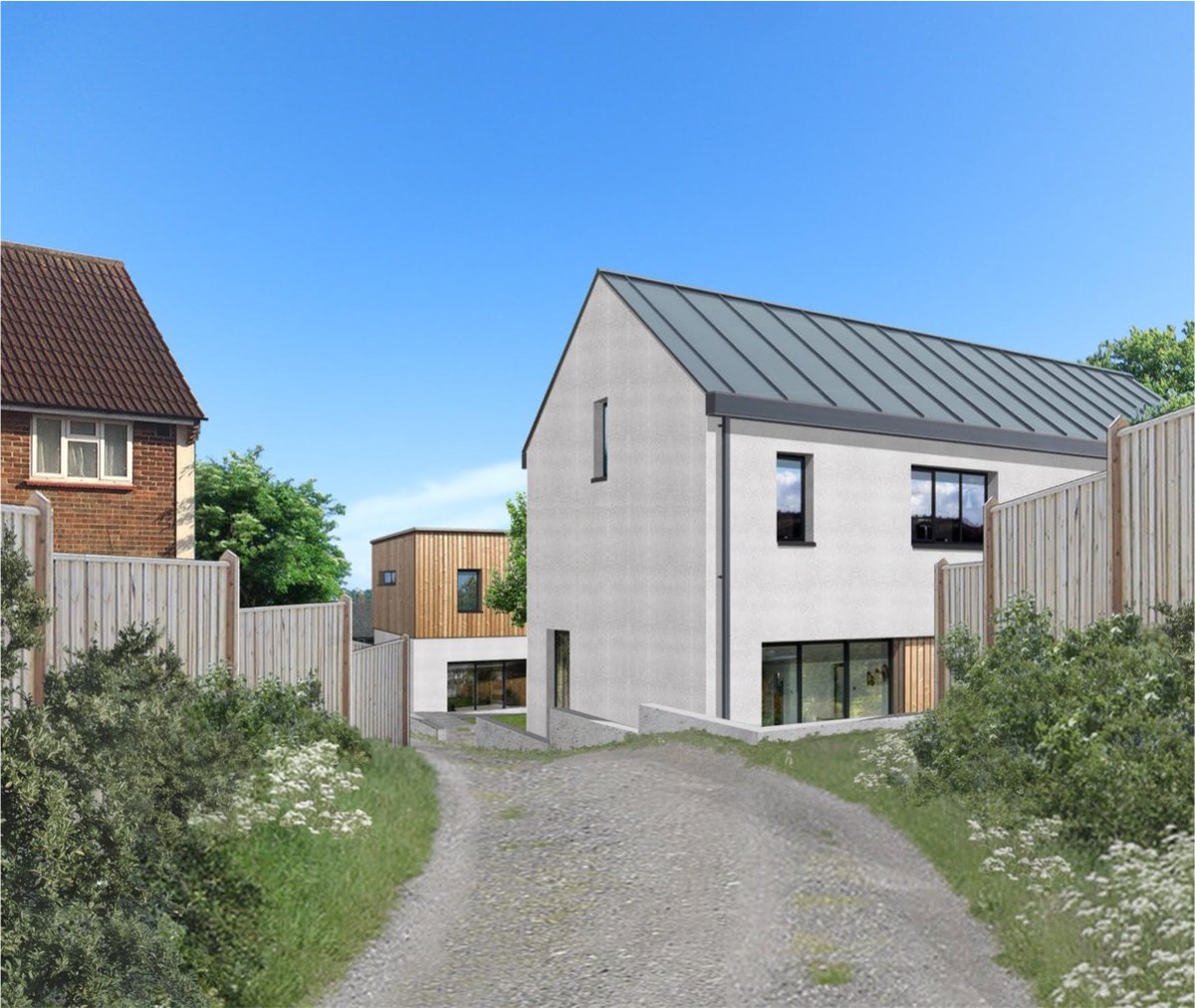 So excited to announce that we’ve received planning on Hinton Close! Hinton will be home to four households, in homes as affordable, beautiful and sustainable as those we’ve built already. Thanks especially to the Community Housing Fund for enabling us to get to this point.