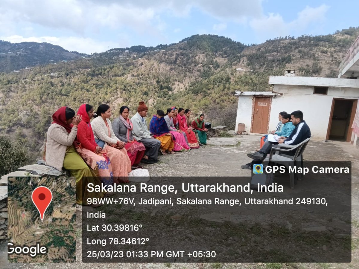 REAPTehri's tweet photo. Survey of identified pioliting #Climate_smart_village for #Climat_Smart_Agricultural Practices  at #chamba_block #tehrigarhwal 
@ganeshjoshibjp 
@REAPUttarakhand 
@ukcmo
@SecyRDUK
@MoRD_GoI
@basava_ias  
@nitikakh22
@dd_msydav 
@DistrictTehri  
@DMTEHRI1
@VMandwal https://t.co/2bzevCYaMl