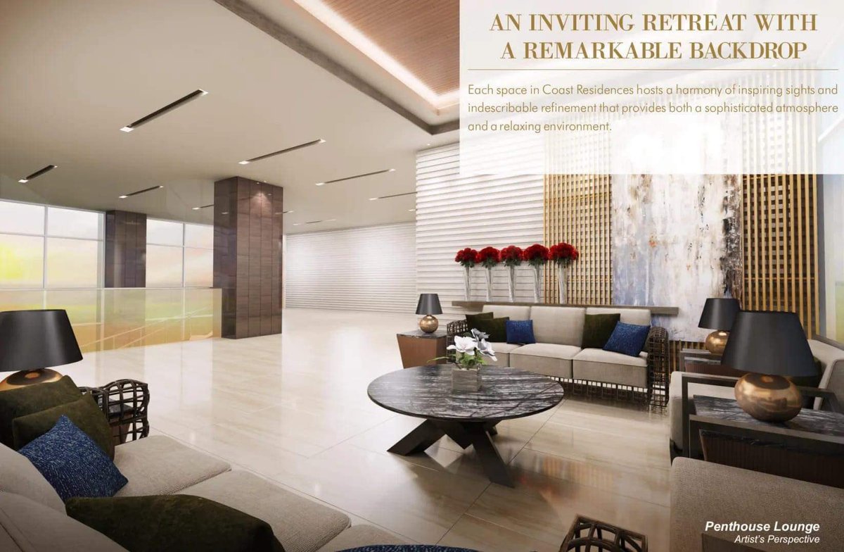 gelo_tee's tweet photo. 📌ROXAS BLVD, MANILA - Coast Residences

COAST RESIDENCES gives a grand views of the Manila Bay Sunset and the Metro Manila Cityscape. With a stunning exterior design and interiors inspired by Bali’s top hotels, Coast Residences gives you a new view on premier condo living.

It has an exclusive Sunset Lounge with a Game Room on the 41st floor that are designed with floor-to-ceiling windows allowing natural light to fill the spaces. Coast Residences embraces the full beauty of its waterfront location with a breathtaking pool and view deck facing Manila Bay.

Coast Residences is a Ready For Occupancy project that is highly rentable and will truly provides you passive income at no time.

Book your project presentation now and to learn more about Coast Residences.