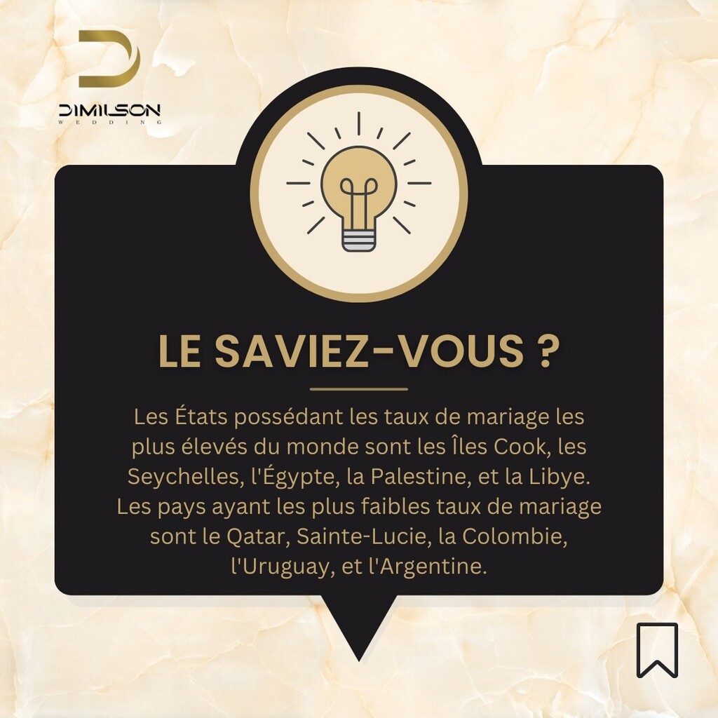 DIMILSONevents's tweet photo. Quelle est votre réaction à ces données surprenantes ? Partagez vos réflexions dans les commentaires !
Cette diversité de statistiques souligne les différences culturelles dans les coutumes matrimoniales à travers le monde.

#lesaviezvous #statistiquedem… https://t.co/KjXGPry8dh https://t.co/NMy8GrKVW3