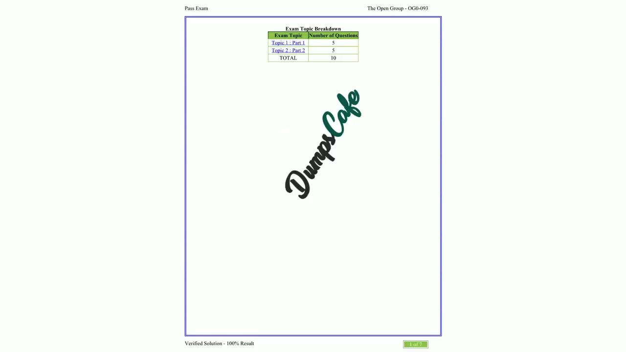 OG0-093 Testking