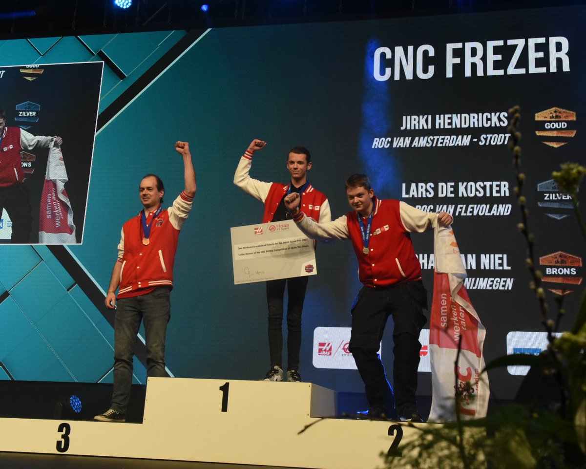 ROC van Flevoland (@rocvanflevoland) on Twitter photo Gisteravond was de feestelijke prijsuitreiking van <a href="/WorldSkillsNL/">WorldSkills NL</a> 🎉 Wat was het spannend, maar wat een geweldige avond én onze topper Lars is er met de tweede plek vandoor gegaan! Gefeliciteerd, Lars🥳🙌🥈
Wat zijn we ontzettend trots op al onze finalisten! Super goed gedaan 🤩 Gisteravond was de feestelijke prijsuitreiking van <a href="/WorldSkillsNL/">WorldSkills NL</a> 🎉 Wat was het spannend, maar wat een geweldige avond én onze topper Lars is er met de tweede plek vandoor gegaan! Gefeliciteerd, Lars🥳🙌🥈
Wat zijn we ontzettend trots op al onze finalisten! Super goed gedaan 🤩