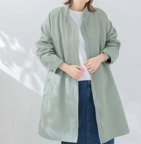 【URBAN RESEARCH】裾に向かって広がるAラインがステキなトレンチコート ライナー付きなので、肌寒い季節にも。今なら2000円OFFクーポンが使えます!// Presented by 三井不動産株式会社 