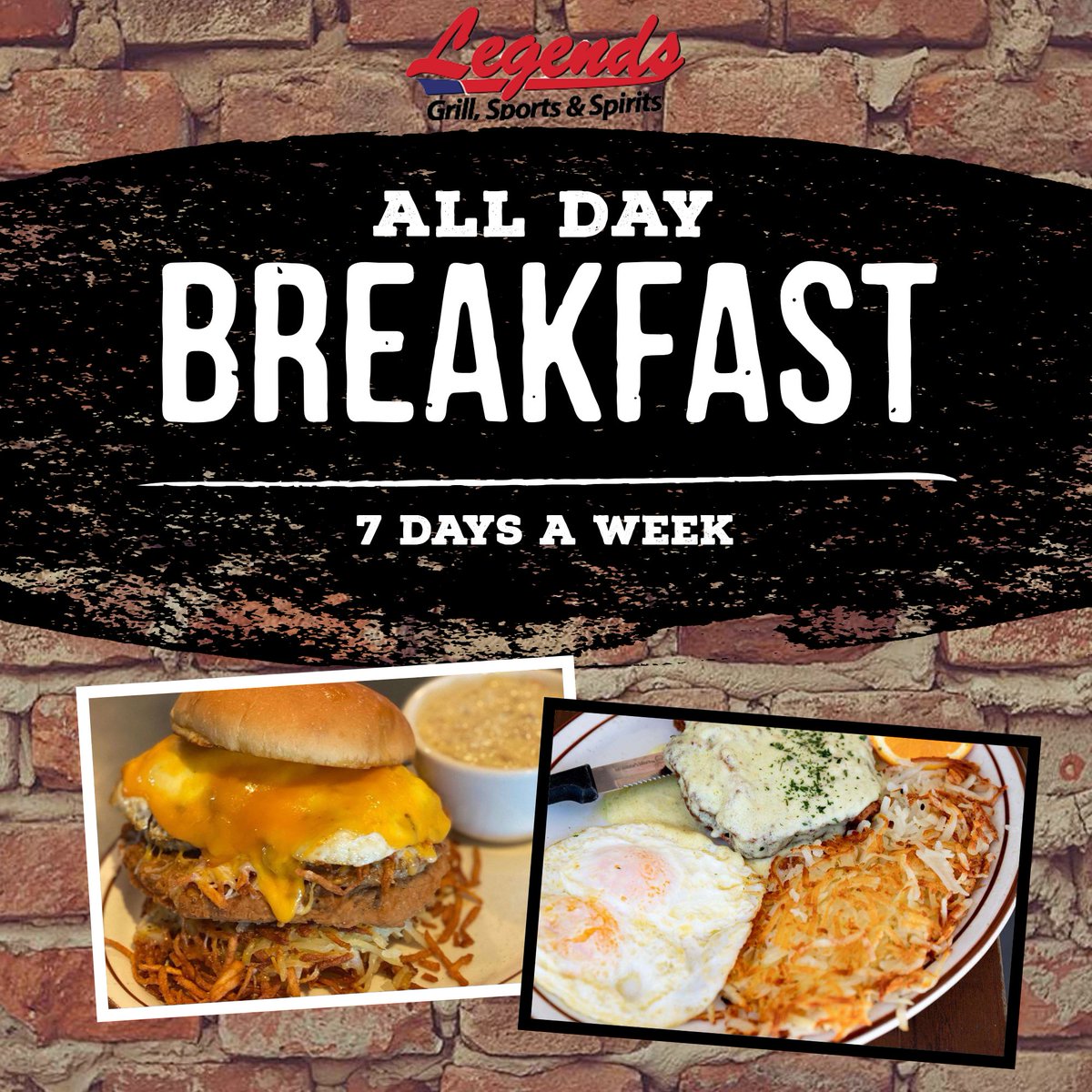 LegendsReno's tweet photo. Happy Saturday! Stop in today and enjoy our #Legendary #Breakfast served ALL DAY!
#ncaa #allday #legendarybreakfast #foodspecials #shotspecials #drinkspecials #bloodymary #craftbeer #draftbeer #mimosas #brunch #breakfast #renonevada #happyhour #legendsgrillsportsandspirits https://t.co/mMlJKCpSkN