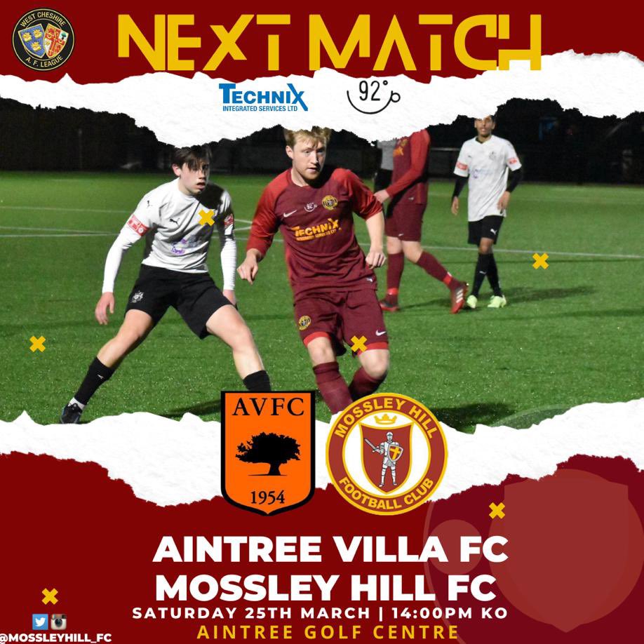 Getting to be repetitive this but it’s another hard fought ugly 2-1 win from our lads on a really difficult pitch agaisnt <a href="/AintreeVilla22/">Aintree Villa FC</a>. Our goals coming from Man of the Match <a href="/OwenCassidy968/">Owen Cassidy</a> and <a href="/DomMurphy00/">Dom Murphy</a>. Well done fellas! #oneclub