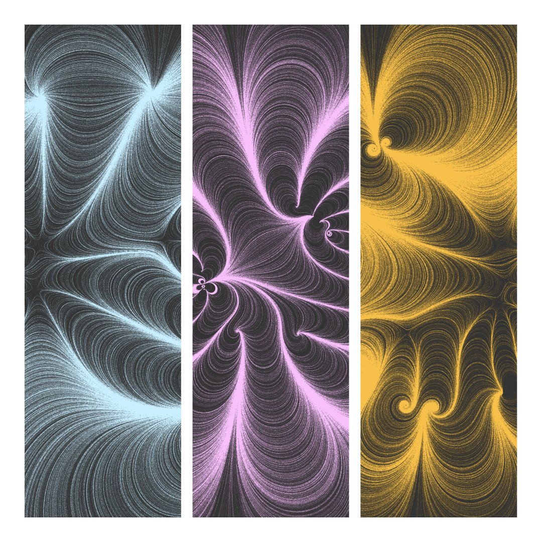 imagineazhar's tweet image. The beauty of math in motion! 🌪️
Here&apos;s another iteration of the flow fields.

#mathart #FlowFields #MathInMotion