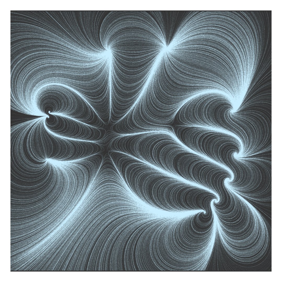 imagineazhar's tweet image. The beauty of math in motion! 🌪️
Here&apos;s another iteration of the flow fields.

#mathart #FlowFields #MathInMotion