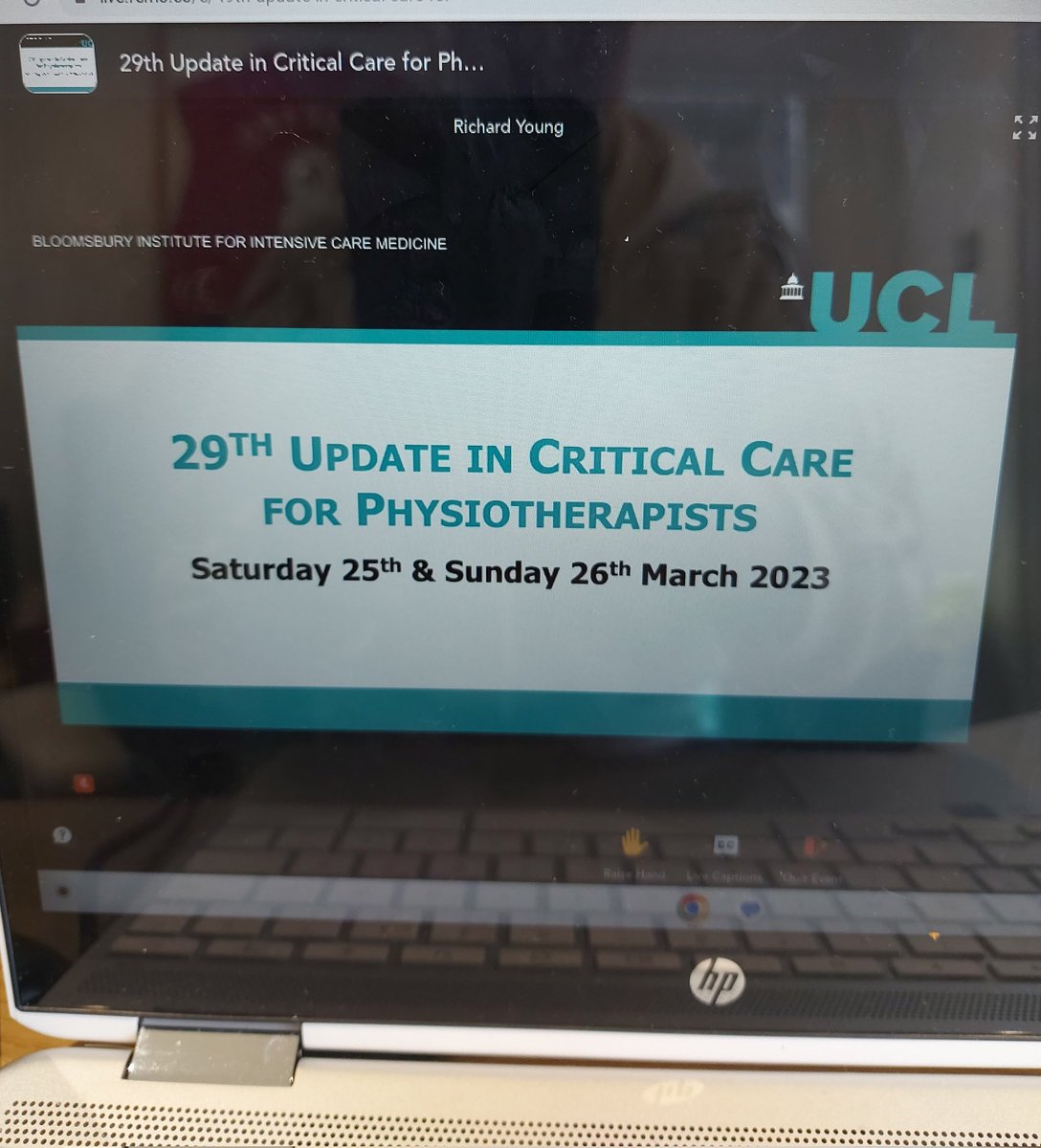 LauraGifford139's tweet image. Some fantastic, thought provoking presentations in the Update in Critical Care  for Physiotherapists #criticalcarephysio #mdtapproach