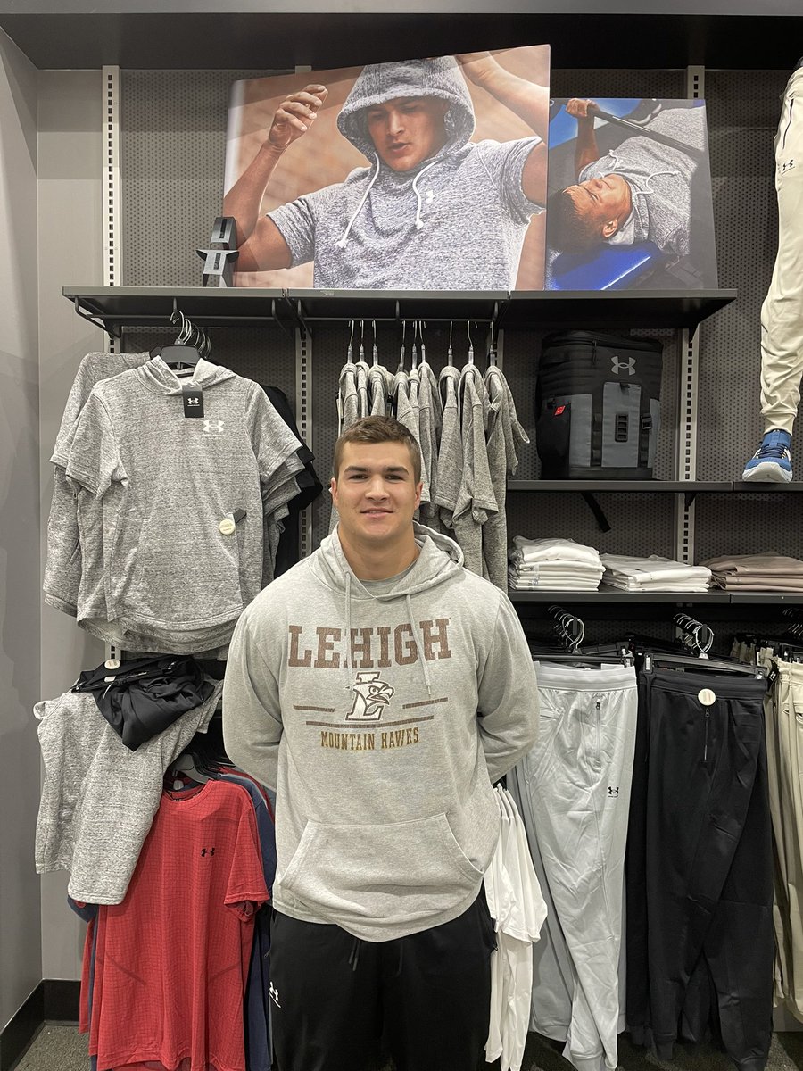 Broc Bender (@benderbroc) on Twitter photo Happy to represent <a href="/UnderArmour/">Under Armour</a> and <a href="/LehighFootball/">Lehigh Football</a> Can’t wait to get to work!! #GoHawks Happy to represent <a href="/UnderArmour/">Under Armour</a> and <a href="/LehighFootball/">Lehigh Football</a> Can’t wait to get to work!! #GoHawks