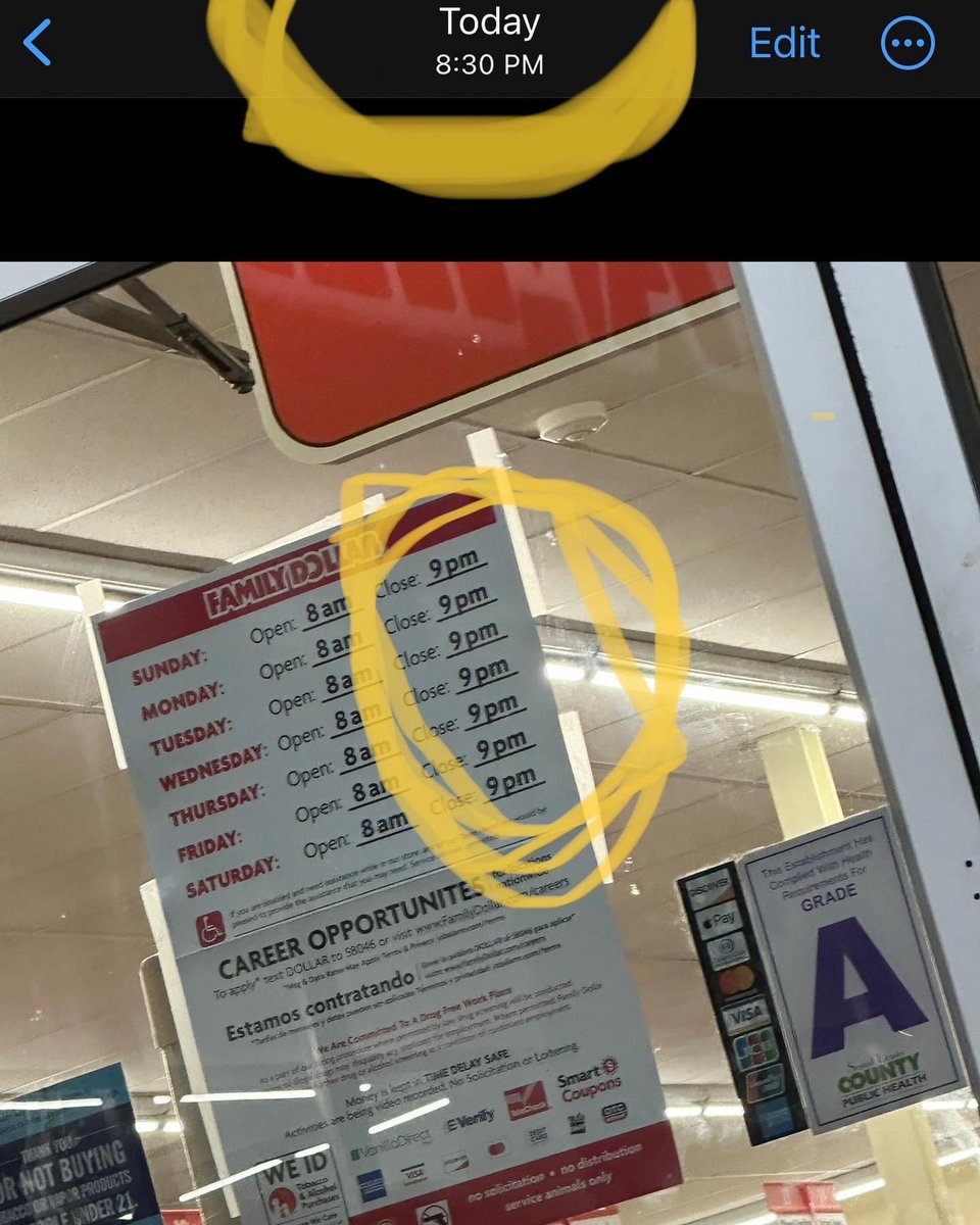StlVop's tweet photo. THE @familydollar  stores across #Stl closing their doors when they feel like it and much more

Some days they close at 7pm or 5pm or they don’t bother opening at all. Tonight they closed about 8:15pm. Click the link for the story #FamilyDollar 

https://t.co/PJTKqS9Ues https://t.co/cJ3Rqbln5p
