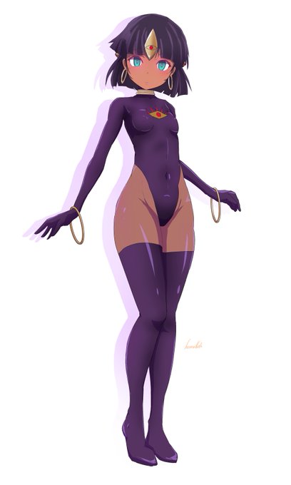 口リナディアで遊んでたらハイレグになったもの 