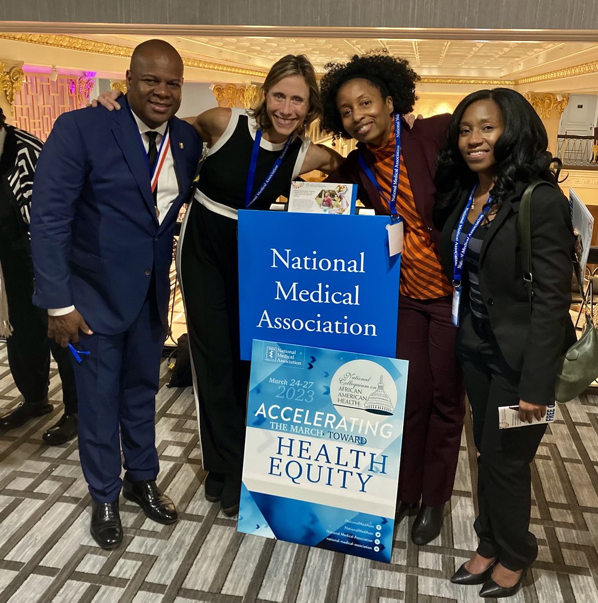 Feeling so honored to have been invited by ⁦⁦⁦@NationalMedAssn⁩ to talk about the #HealthEquity work we are doing in MA & the role that technology can play in mitigating (or perpetuating) #disparities. #nma #healthpolicy #blackwellness ⁦@Kdeneanz⁩