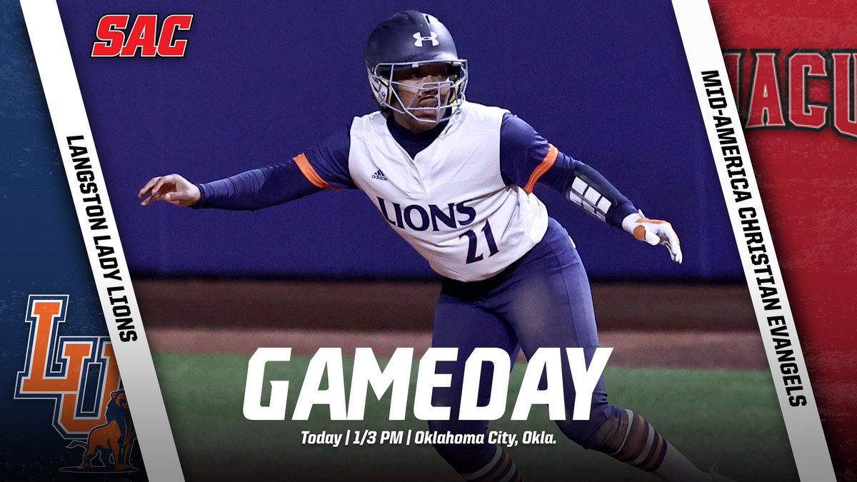 LangstonSports's tweet image. GAMEDAY! #LUSB hits the road to face MACU! First pitch set for 1 pm!

🆚 MACU
📍 Oklahoma City, Okla.
🕕 1/3 pm
📊 bit.ly/3nhpjSk
📺 bit.ly/3TxN0lJ 

#goLions #FeartheRoar