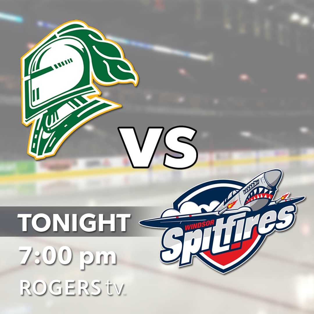 RTVStrathroy's tweet image. It's Game Day!
The @LondonKnights are on the road visiting @SpitsHockey. Watch the action live from the WFCU Centre on #Rogerstv Cable 13 at 7pm. Tune in!

#strathroycaradoc #GoKnightsGo