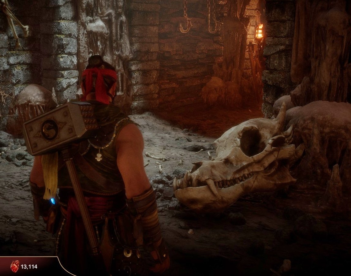Guymay4's tweet image. The skull looks like smiling…A Smiling Dragon Bone…🤭🐲
#Krypt #mortalkombat #games #mortalkombat11 #goroslair