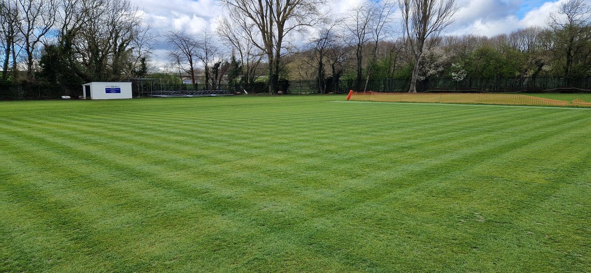 Worsbroughbcc's tweet image. Preparation continues at the D &amp;amp; I Home Improvements  Cricket Ground. Brushed, cut both ways with the rotary, dried up in the sun and wind, so got two passes with the Stothert and Pitt roller in.

21 days until the start of the season, need some 🌞🌞🌞
