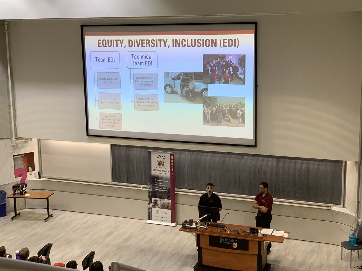MCYU (@mcmastercyu) on Twitter photo EDI in designing and building cars of the future <a href="/MacEngEcoCAR/">Mac Eng EcoCAR Challenge</a> ! Well done! Young people learning about all about the different disciplines that are important to build functional cars! Learning how to question discover and create <a href="/McMasterU/">McMaster University</a> EDI in designing and building cars of the future <a href="/MacEngEcoCAR/">Mac Eng EcoCAR Challenge</a> ! Well done! Young people learning about all about the different disciplines that are important to build functional cars! Learning how to question discover and create <a href="/McMasterU/">McMaster University</a>