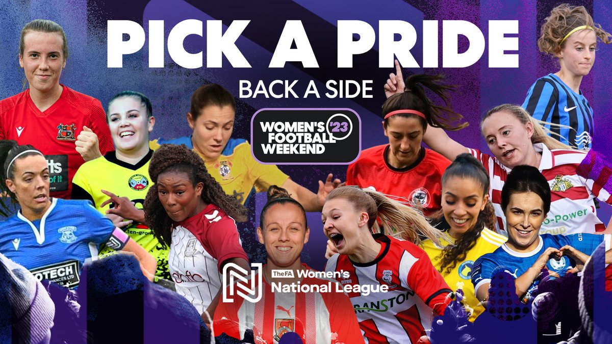 #WomensFootballWeekend is already upon us.

But if you haven't picked a game for Sunday, maybe head to down to one in Division One Midlands.

#BackASide